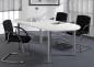 Preview: Meetingtisch 200x90 cm oval Weiss