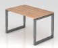 Preview: Schreibtisch Riesa 120 cm Nussbaum