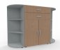 Preview: Sideboard SB4 160 cm breit 110,4 cm hoch Lichtgrau-Buche