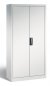 Preview: Stahlschrank 93 cm breit Lichtgrau