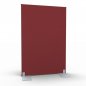 Preview: Stellwand eco 120 cm hoch rot