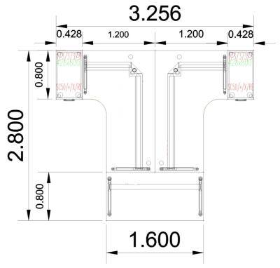 Schreibtisch Arbeitsplatz U24 Fur 3 Personen Vh Buromobel