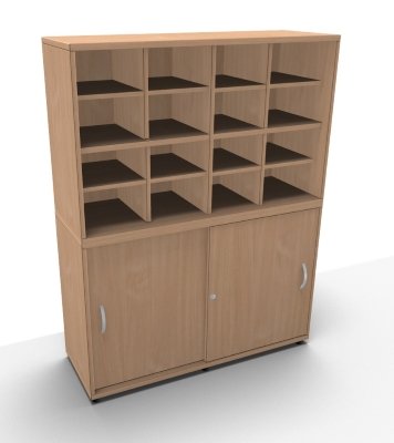 Fächerschrank TEN 120 cm Buche