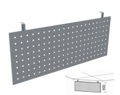 Knieraumblende Eckplatten System G