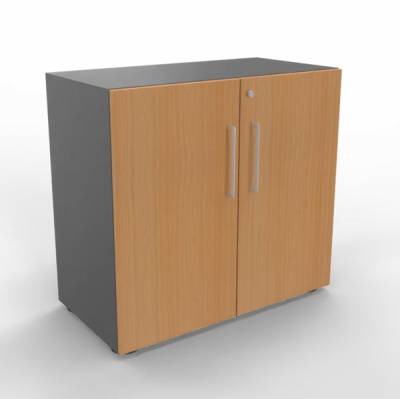 Schrank VH9 80 cm breit Grafit-Buche