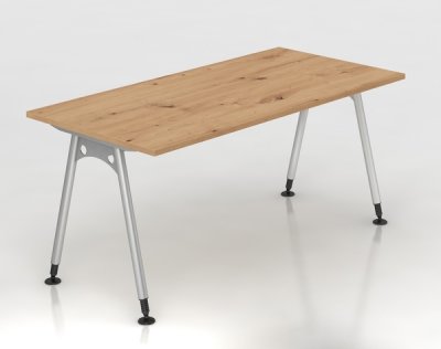 Schreibtisch Aalen 160 cm Asteiche