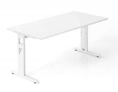 Schreibtisch Offenbach 160 cm Weiss Weiss