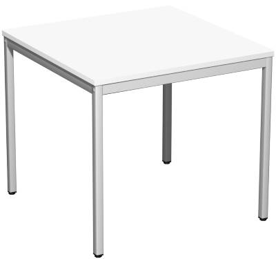 Schreibtisch SIX 80cm Weiss