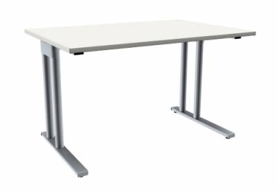 Schreibtisch TEN 120 cm weiß