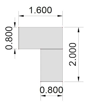 Winkelschreibtisch DSM 160x200 cm elektrisch höhenverstellbar Zeichnung