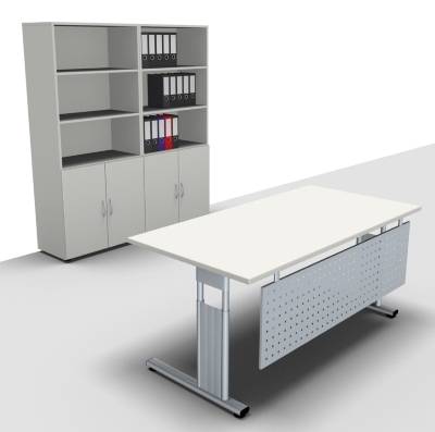 Komplettbüro GS4  Weiss