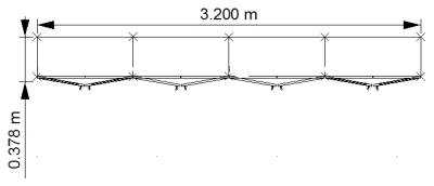 Schrankreihe Basis K3 Maße