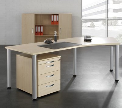 Komplettbüro GS453 Ahorn