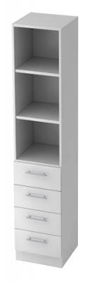 Schubladenschrank Multi Weiss