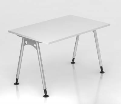 Schreibtisch Aalen 120 cm Weiss