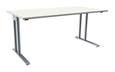 Schreibtisch TEN 160 cm weiß