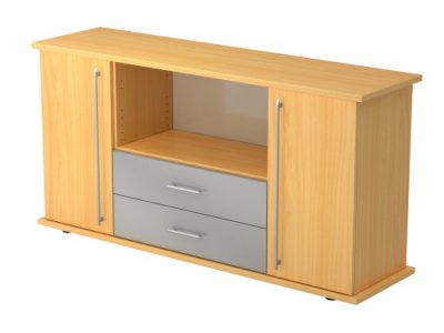 Sideboard Multi mit Schubladen Buche