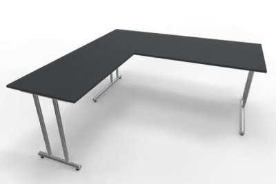 Winkelschreibtisch 180x180 cm Artline Anthrazit