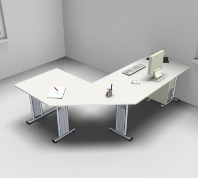 Winkelschreibtisch GR2 240x160cm